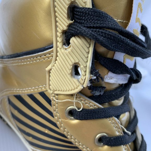 DC X Mike Shinoda X Suru Mens High Top Sneakers Gold US8 Rare HTF Skate Street - Picture 4 of 12